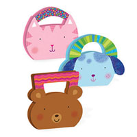 Sparkly Critter Purses Sticker Kit