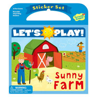 Lets Play! Reusable Sticker Sets