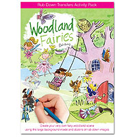 Scribble Down Woodland Fairies