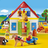 Playmobil 1,2,3 Large Farm