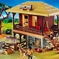 Playmobil Africa - Wildlife Care Station