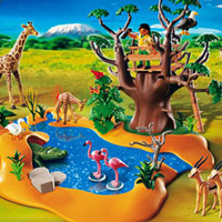 Playmobil Africa - Wildlife Waterhole