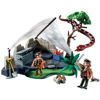 Playmobil Treasure Hunters Camp with Giant Snake
