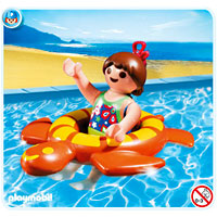 Playmobil Vacation - Girl with Swimming Ring