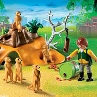Playmobil Zoo - Meerkat Family