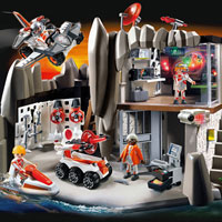 Playmobil Top Agents - Secret Agent Headquarters with Alarm System