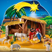 Playmobil Christmas - Nativity Manger with Stable