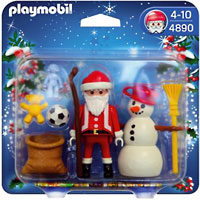 Playmobil Christmas - Santa Claus with Snowman