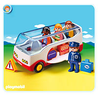 Playmobil 1,2,3 Airport Shuttle Bus