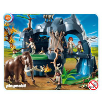 Playmobil Stone Age - Stone Age Cave with Mammoth