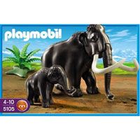 Playmobil Stone Age - Woolly Mammoth with Baby