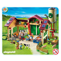 Playmobil Farm - Barn with Silo