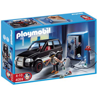Playmobil Police - Thief with Safe and Getaway Car
