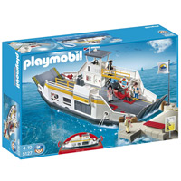 Playmobil Harbor - Car Ferry with Pier
