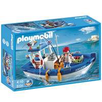 Playmobil Harbor - Fisherman with Boat