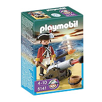 Playmobil Pirates - Redcoat Guard with Cannon