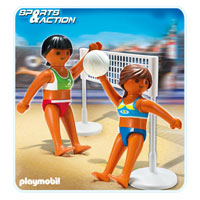 Playmobil Collect & Play Sport - Beach Volleyball with Net