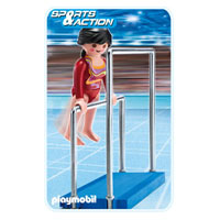 Playmobil Collect & Play Sport - Gymnast on Parallel Bars