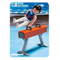 Playmobil Collect & Play Sport - Gymnast on Pommel Horse