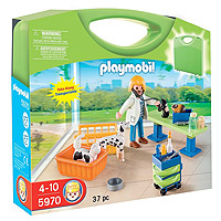 Playmobil Carrying Case Vet Clinic
