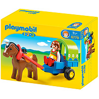 Playmobil 1,2,3 Pony Wagon