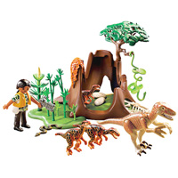 Playmobil Dinosaurs - Deinonychus and Velociraptors