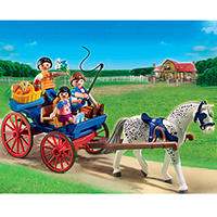 Playmobil Pony Ranch - Horse-Drawn Carriage