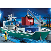 Playmobil City Action - Cargo Ship with Loading Crane