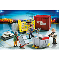 Playmobil City Action - Cargo Loading Team