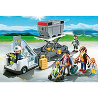 Playmobil City Action - Aircraft Stairs with Passengers and Cargo