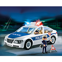 Playmobil Police - Police Car with Flashing Light