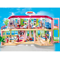 Playmobil Hotel - Large Furnished Hotel