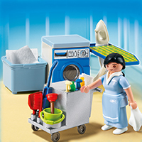 Playmobil Hotel - Housekeeping Service