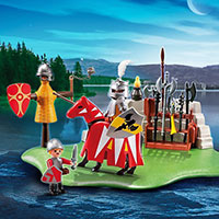Playmobil Anniversary Compact Set Knights's Tournament + Cannon Wagon