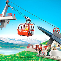 Playmobil Mountain Life - Alpine Cable Car
