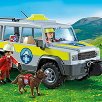 Playmobil Mountain Life - Mountain Rescue Truck
