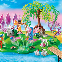 Playmobil Fairies - Fairy Island with Jewel Fountain