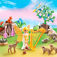 Playmobil Fairies - Music Fairy with Woodland Creatures