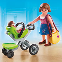Playmobil Shopping Mall - Mother with Stroller