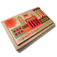 Alexander Girard Alphabet Blocks