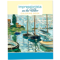 Impressionists on the Water Coloring Book