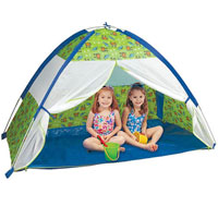 Under the Sea Cabana with Zippered Mesh Front