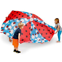 Ladybug 8 ft Parachute
