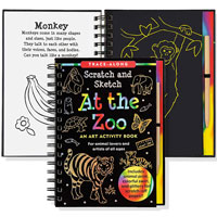 Scratch & Sketch Trace-Along - At the Zoo