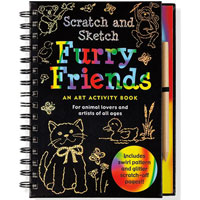 Scratch & Sketch Trace-Along - Furry Friends