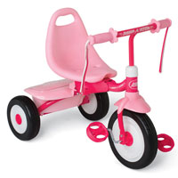 Girls Fold 2 Go Trike with Wagonberry Color
