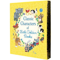 Classic Characters of Little Golden Books - 5 Book Set