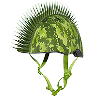 Digital Camo Mohawk Helmet