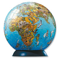 PuzzleBall - 240 piece World Globe