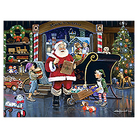 Santa's Workshop Puzzle - 300 pc